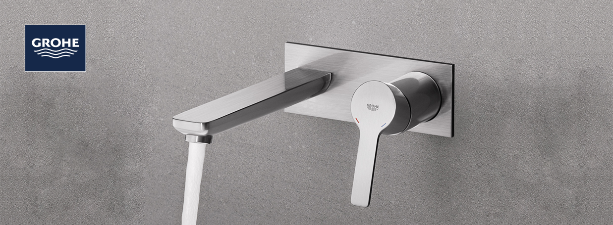 Grohe Wall Mounted Basin Taps Xtwo - Grohe Wall Mount Faucet Installation